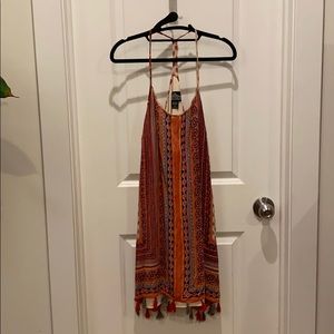 Summer Boho Tassle Dress